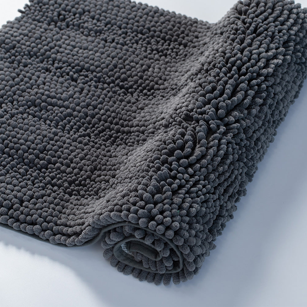 Soft Absorbent Durable Non-Slip Bathroom Rug Mat, Solid Color, Room Decor, Graduation Gifts, Fathers Day Gift, Mother Gift (Shipping fees may apply)-0