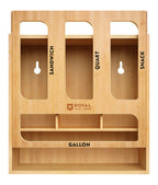 Ziplock Bag Storage Organizer-2