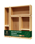 Storage Box Set of 5, Natural-0