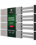 Drawer Dividers 22”, Gray-0