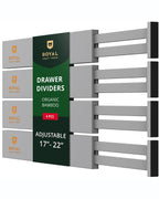 Drawer Dividers 22”, Gray-0