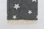 STAR BLACK TURKISH TOWEL-4