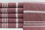 MONACO BURGUNDY TURKISH TOWEL-0