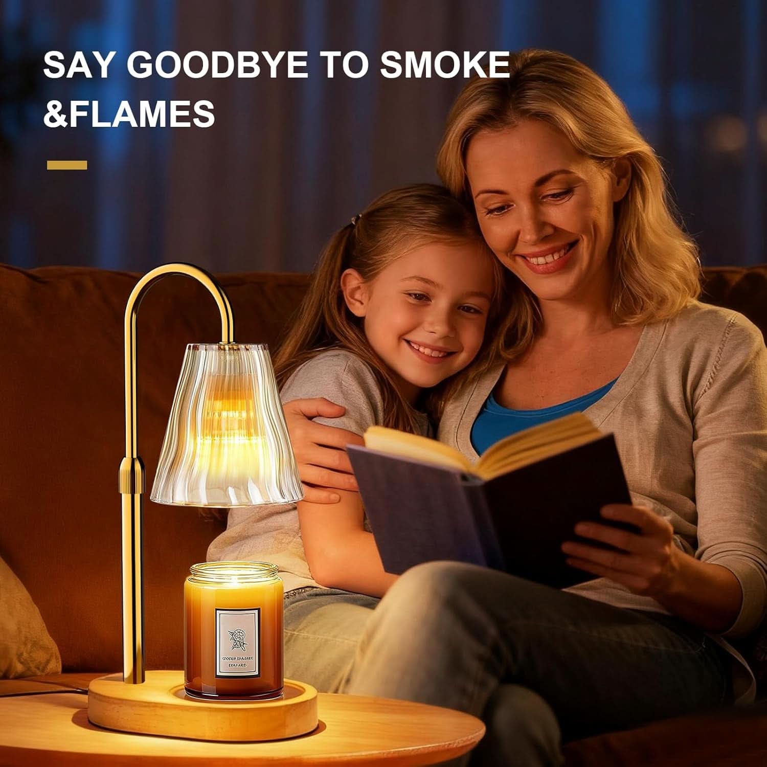 Electrical Candle Warmer Lamp With Adjustable Timer