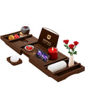 Bathtub Caddy Tray, Brown-0