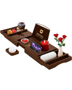Bathtub Caddy Tray, Brown-0
