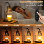 Candle Warmer Lamp Halogen Powered Adjustable Timer