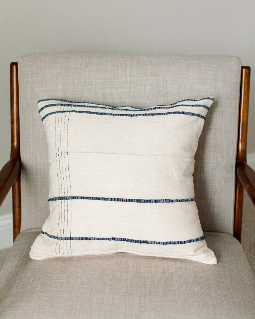 18" Ribbons Throw Pillow Cover-1