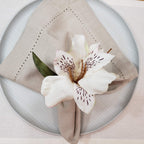 Maison Charlô | Astromelia Flower Napkin Rings for thanksgiving, events, party, wedding-1