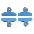 4-Piece Bag Clip Set, Blue-0