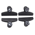 4-Piece Bag Clip Set, Black-0
