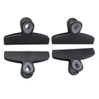 4-Piece Bag Clip Set, Black-0