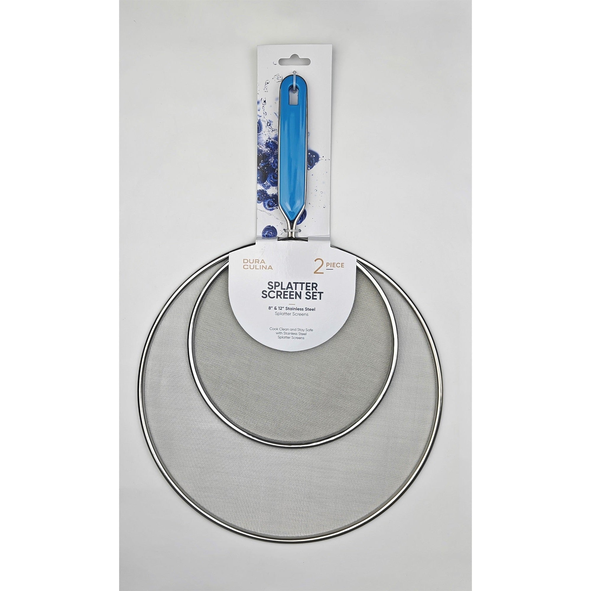 2-Piece Splatter Screen Set(Blue)-1