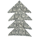 Set of 4 Floral Block Print Dinner Napkins-8 Kamal