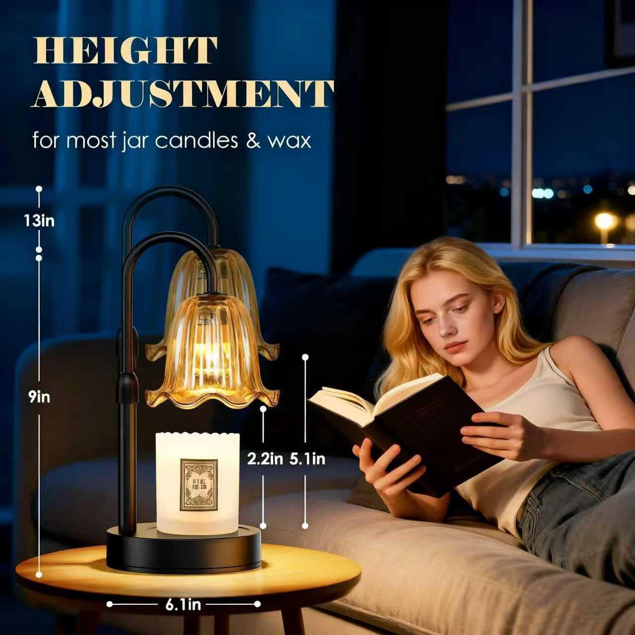 Candle Warmer Lamp With Timer Dimmer Decorations