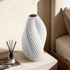 11.9 Inches Translucent Ceramic Table Lamp Dimmable-4