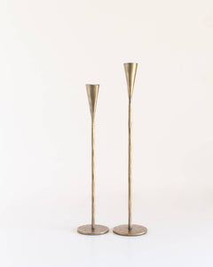 Phoenix Hand-Forged Iron Candle Stands | Set of 2-3