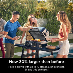 XL Smart Grill Smoker 7 In 1 With App Control Black-3