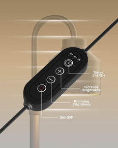 Black Electric Candle Warmer Lamp Programmable Timer