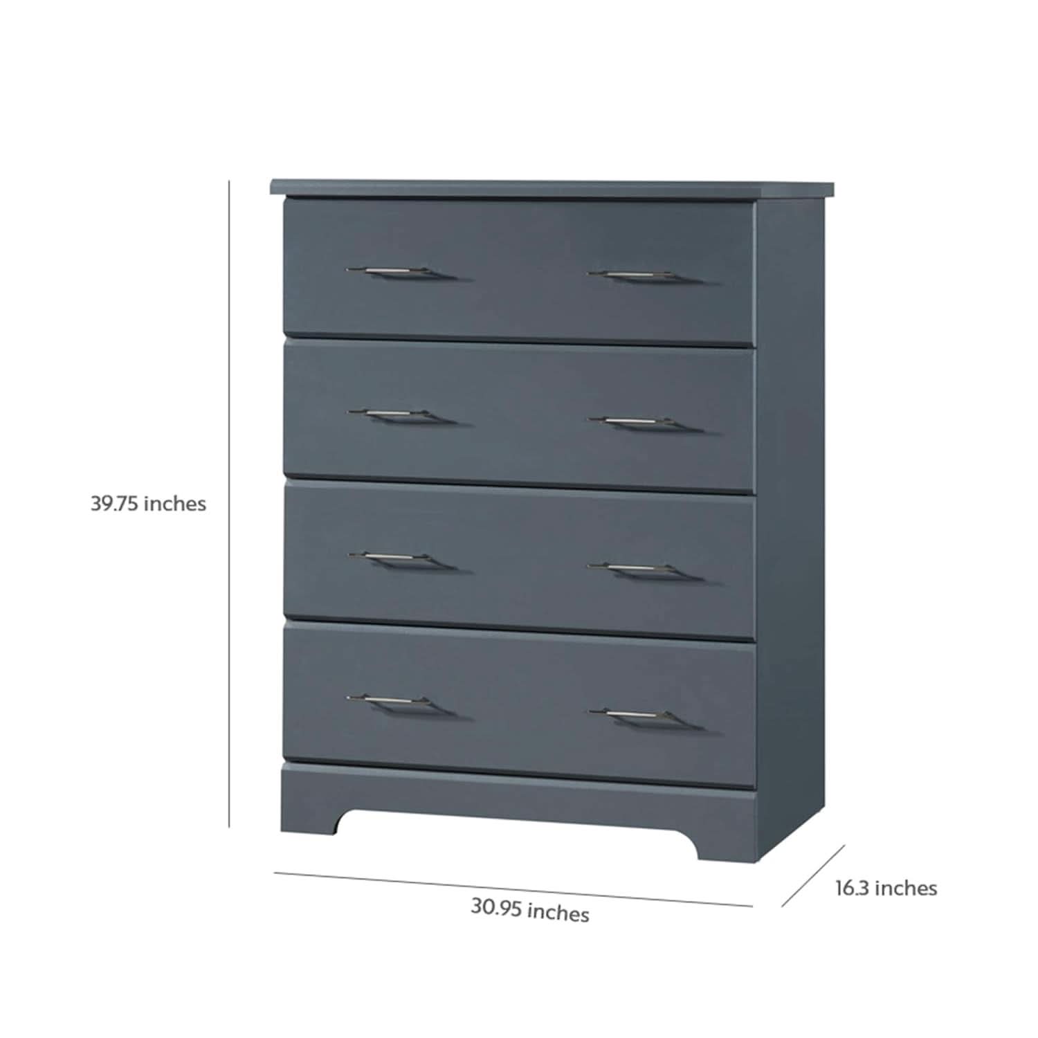Brookside 4 Drawer Dresser Gray Greenguard Gold Certified-2