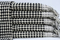 BUBBLE BLACK TERRY TURKISH TOWEL-0