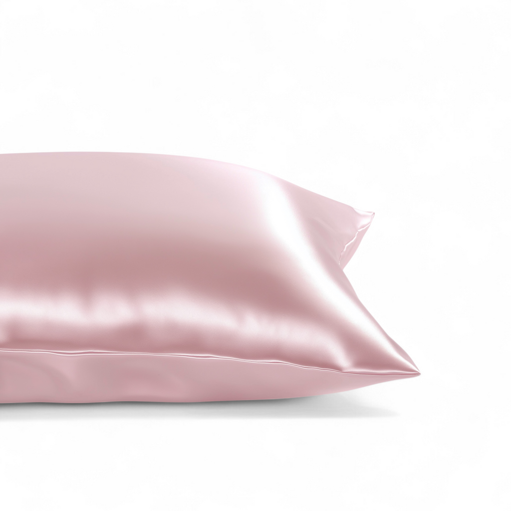 King Organic Silk Pillowcase - Pink-1