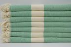 VENICE GREEN TURKISH TOWEL-3