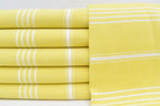 Bright Yellow Monaco Turkish Towel – Lightweight Quick Dry Beach & Bath Towel, Luxury Turkish Cotton Spa Towel, Travel & Pool Towel-2