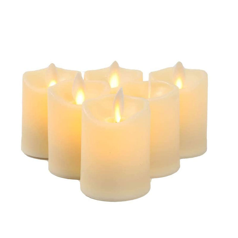 2"x2.8" tall Battery Candle (Set of 6）-2