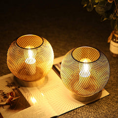 (Set of 2) 7.5''High Battery Powered Table Lamp