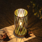 11''High Battery Powered  Metal Lamp-1