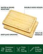 Cutting Board Set of 5, Bamboo-1