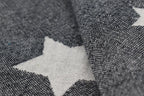STAR BLACK TURKISH TOWEL-1