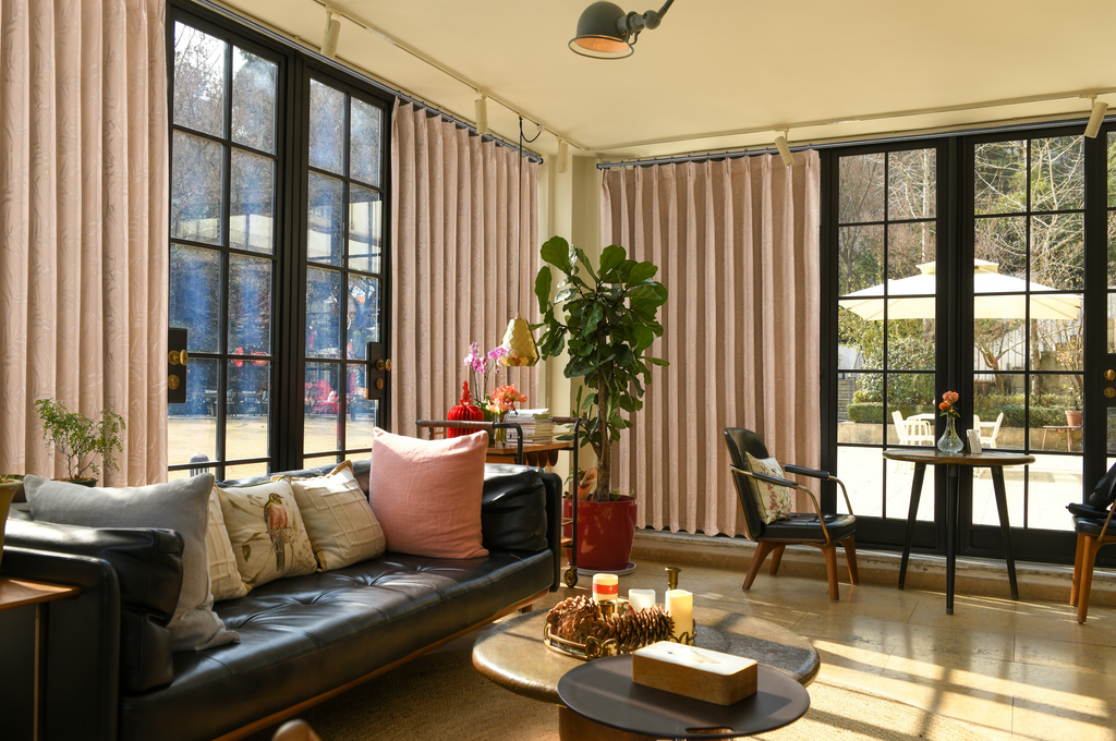 Elowen Embroidered-Pattern Blackout Curtain-2