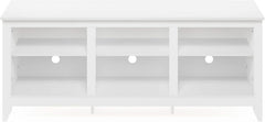 Jensen 65 Inch White Entertainment Center With TV Stand-3