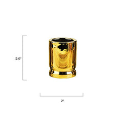 The Wine Savant 50 Caliber Bullet Shot Glasses Set - Set of 4