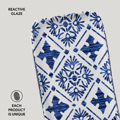 Porto Brasil MAYA RECTANGULAR PR MEDIUM ORGANIC STONEWARE dia. 12.99x5.12" SET OF 2 DESIGNS  SKU: '34014117901