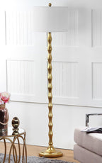 Sixty Four Inch Premium Quality Antique Gold Floor Lamp Metal-1