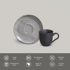 Porto Brasil DUST ORGANIC COFFEE CUP + BIO SAUCER  SKU: '3531115801
