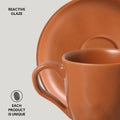 Porto Brasil TERRACOTTA ORGANIC COFFEE CUP + BIO SAUCER  SKU: '353195701