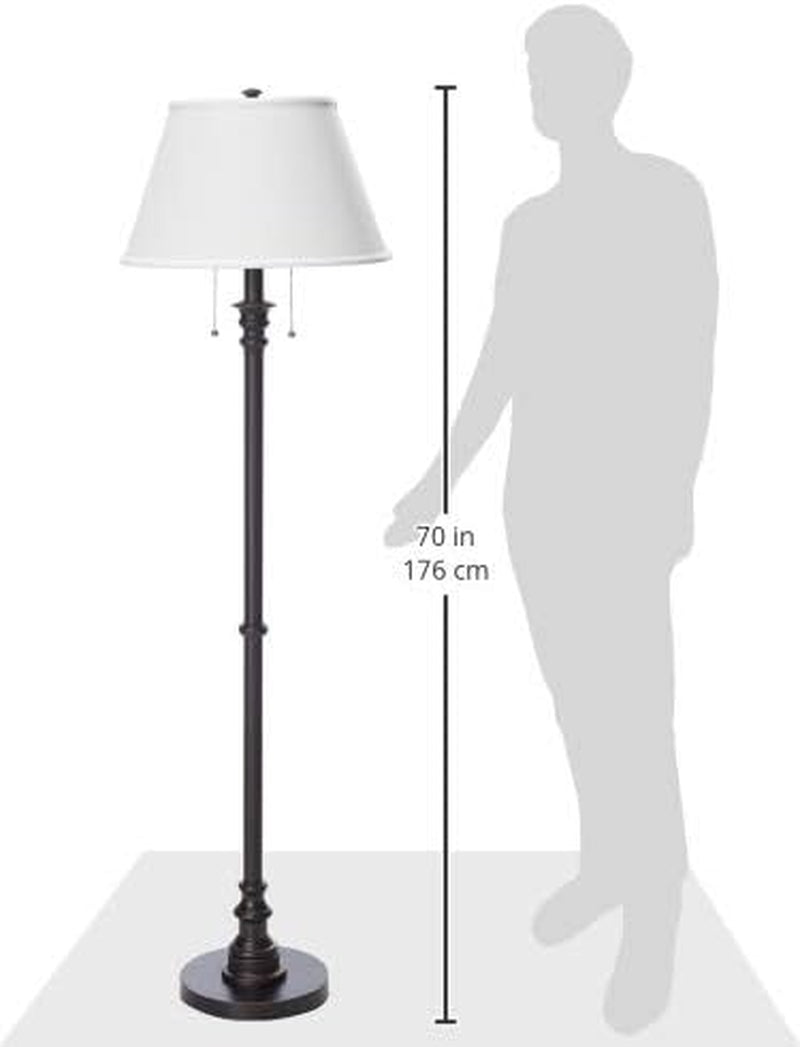 Spyglass Floor Lamp Bronze Finish TwoBulbs Lighting-4