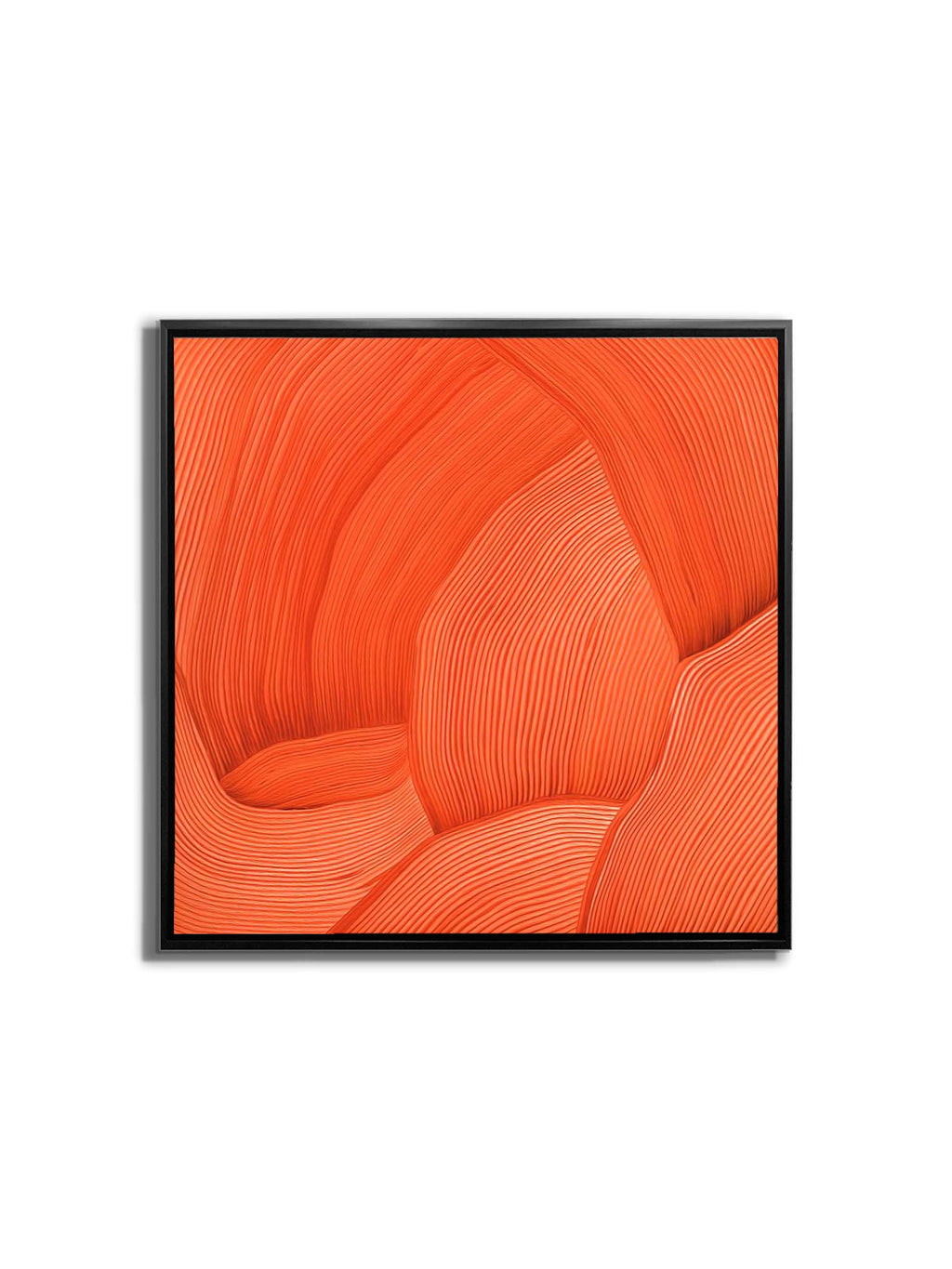3D Line Drawing 36" x 36" Fine Art Canvas-2