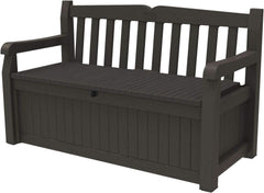 70 Gallon Outdoor Storage Bench Box for Garden Tools-0
