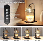 Candle Warmer Lamp Black With Programmable Dimming