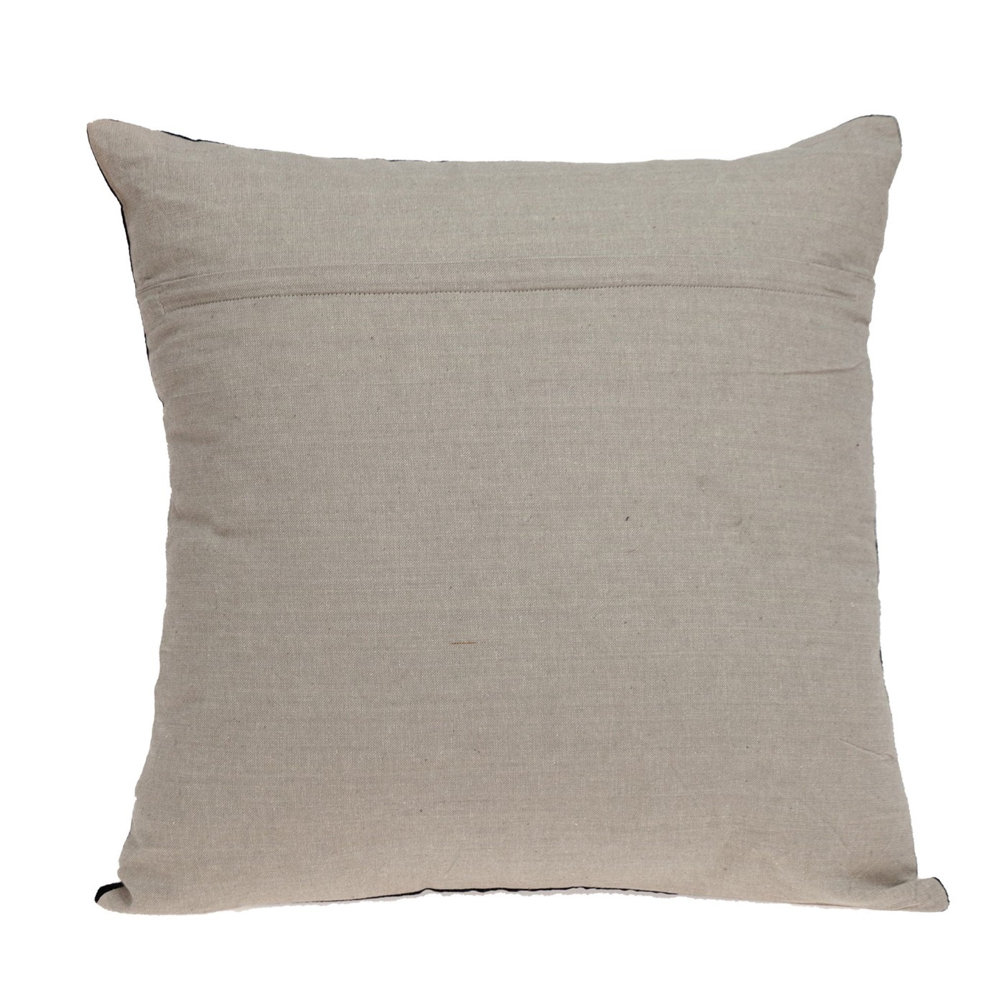 18" Black Velvet Throw Pillow-2