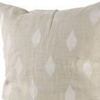 Beige And White Patterned Pillow Cover-8