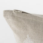 Beige And White Patterned Pillow Cover-7