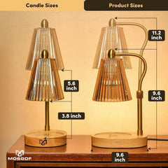 Stylish Candle Warmer Lamp With Programmable Timer