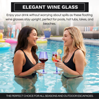 Floating Wine Glasses for Pool (18 Oz | Set of 2-2