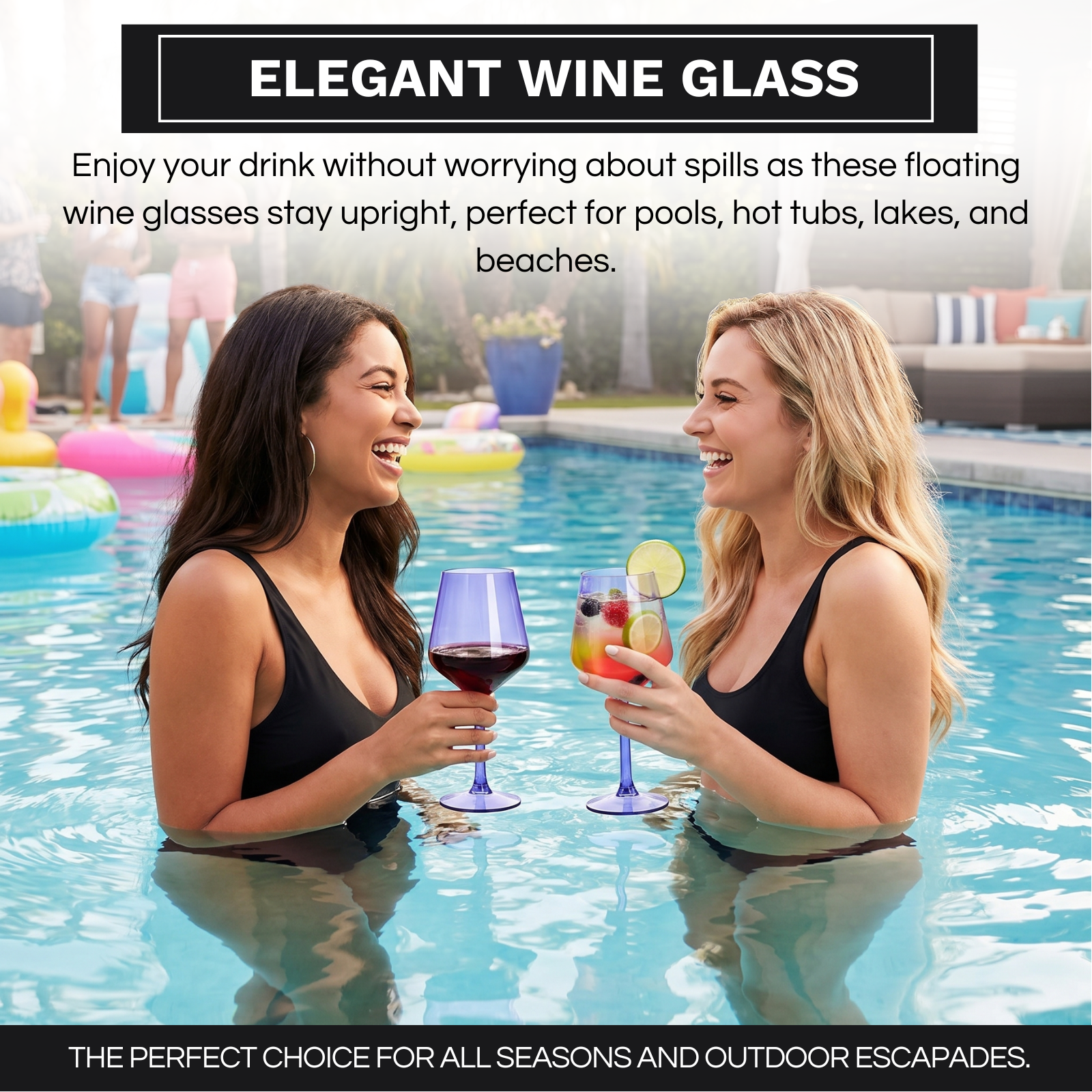 Floating Wine Glasses for Pool (18 Oz | Set of 2-2